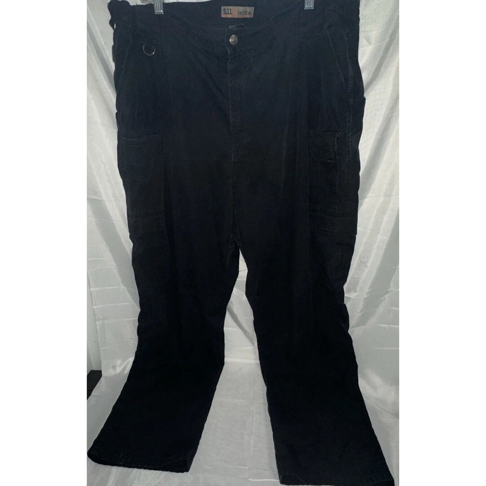 511 Black Tactical Cargo Pants Tactical Men's Size 44x34 Black Pockets